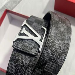 thumbnail for New Classic Style Men's Smooth Buckle Belt for Inner Wear, Available for E-Commerce and Physical Store Supply, Small Donkey Leather Belt, One-Piece Dropshipping