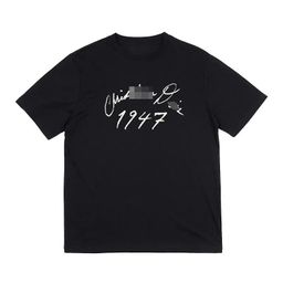 thumbnail for Diao Same Men's Crew Neck Short Sleeve T-Shirt Fashionable Print Design Casual and Versatile, Loose and Casual, Breathable