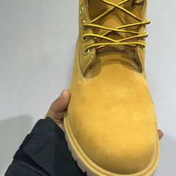 thumbnail for Putian Foreign Trade Martin Boots with Thick Soles, Height-Increasing, Genuine Leather, Waterproof, Outdoor Retro Yellow Boots, Casual Military-Style Shoes for Men and Women