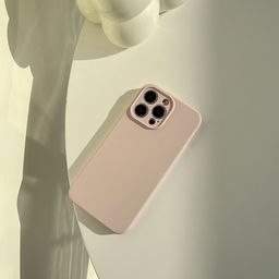 thumbnail for Liquid Silicone 17Pro Max Is Suitable for Iphone16 Mobile Phone Case, Apple 13 Pure Color 12/11 Classy 14Plus