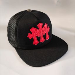 thumbnail for 跨境潮流韩版CH克罗帽子男 刺绣时尚嘻哈遮阳网帽女透气棒球帽