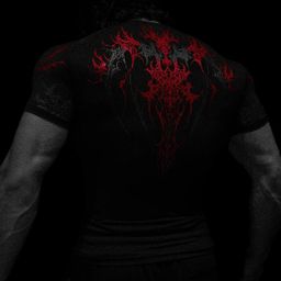 thumbnail for Breathedivinity 2025 Men's Fitness Clothing Short-Sleeved Sports Fitness Quick-Drying Bodysuit Cross-Border