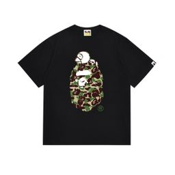 thumbnail for Cross-border one wholesale long-term stable supply of pure cotton double yarn 240 grams of men's and women's casual short-sleeved T-shirts for men and women