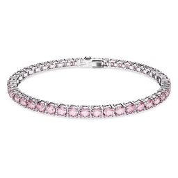thumbnail for Cross-border New Matrix Row Diamond Bracelet Swarovski Crystal Full Diamond High Carbon Diamond Cuban Bracelet Bracelet Factory Wholesale