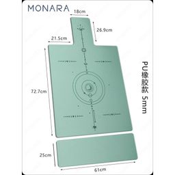 thumbnail for Pilates core bed non-slip mat foot mat large equipment anti-slip mat professional training yoga mat