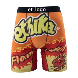 thumbnail for [European and American hits] ETHIKA's same men's boxer briefs men's boxer briefs are trendy boxers