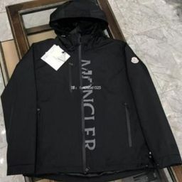 thumbnail for Spring and autumn new fashionable trendy casual jacket with hood, solid color three-tone complete jacket, light luxury jacket with letters