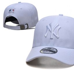 thumbnail for Korean style NY Sun-proof curved brim peaked cap high quality baseball cap Yankees embroidered hard top men and women all-Match sports cap