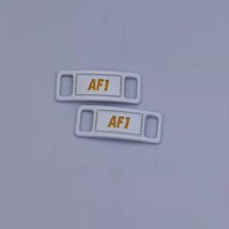 thumbnail for Sapatos da moda, acessórios de calçados esportivos AF1 Air Force One fivela de cadarço luminosa fivela de sapato placa de ferro colorida outono