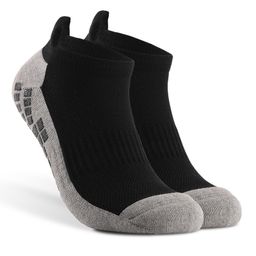 thumbnail for Two Wolves Dispensing Non-Slip Towel Bottom Football Socks Short Ankle Boat Socks Nylon Warm Sweat Deodorant Sports Socks