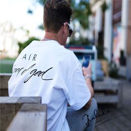 thumbnail for Fearofgod Joint T-Shirt Men&#039;s Same Style Female Couple Casual Round Neck Air Short-Sleeved Tee Trendy Brand High Street