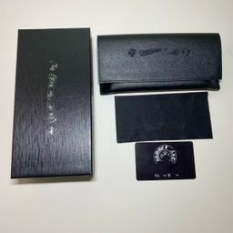 thumbnail for Factory Direct Sale Brand Sunglasses Case Set Original Chanel-Style Glasses Case Ins High-End Portable Set