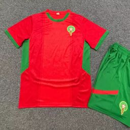 thumbnail for 26 World Cup Season Football Uniform Set Children's Customized Student Adult Printing Training Uniform National Team Short Sleeve Competition
