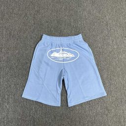 thumbnail for Wholesale cross-border niche trendy brand Alcatraz washed jeans, American high street sweatshirts, shorts, sets, men's and women's sports