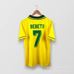 thumbnail for Camisa clássica da seleção brasileira de futebol 202223, uniforme clássico do Brasil.