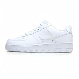 thumbnail for Cross-Border Putian Pure Original Air Force One First-Layer Leather Campus White Sneakers Sports Shoes Men's and Women's Sneakers