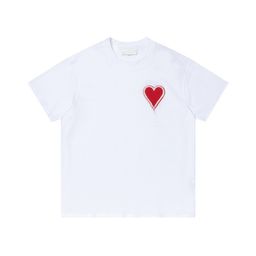 thumbnail for High version of foreign trade single 2025SS new small love A short sleeve collection leisure loose lovers outfit support generation hair
