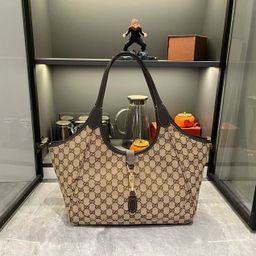 thumbnail for New Demna One Shoulder Armpit Bag Crossbody Bag Double G Canvas Bag Jackie 1961 Women's Bag Foreign Trade