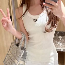 thumbnail for 2024 New P Home Plain Weave Vest Slim Stretch Metal Triangle Label Versatile Suspenders