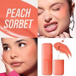 thumbnail for Huda Beauty Lip Gloss Lipstick Lipstick Doesn't Stick to the Cup and Doesn't Smudge, Color Makeup Beauty Liquid Blush Exclusive for Makeup Artists