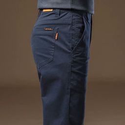 thumbnail for 2026 Spring and Autumn New Men's Casual Pants Trendy Versatile Stretch Business Trousers Slim Fit Straight Wear-Resistant Work Pants