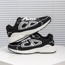 thumbnail for Cross-border Europe Station exclusively supplies Djia b22 men's and women's couple patchwork sporty casual versatile fashionable lettered mesh shoes
