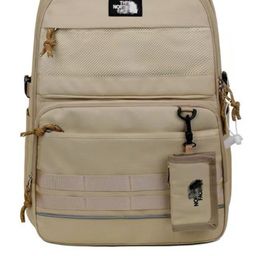 thumbnail for Mochila de grande capacidade estilo coreano para homens e mulheres, bolsas de ensino médio e secundário, mochilas de viagem para montanhismo ao ar livre, bolsas para computador de alto visual