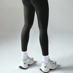 thumbnail for Foreign Trade Peach Hip Yoga Pants Women's V Waist Quick-drying Tight Abdominal Tight Sports Long Pants Running Fitness Pants Spring and Summer
