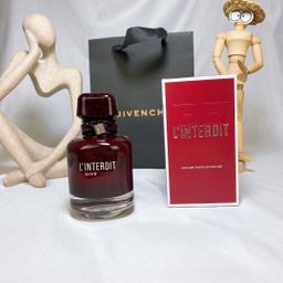thumbnail for Cross-border Vietnam perfume Heart No Taboo linterdit Orange Blossom City Fans Red and Black Bottle Scent Perfume
