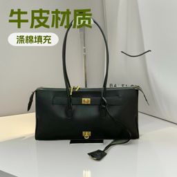 thumbnail for Branded new tote bag, simple handbag, high-end niche Kelly foreign trade women's bag, motorcycle bag, lady bags