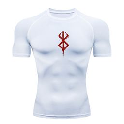 thumbnail for Basketball Sports Tight Clothes Quick-drying Fitness Clothes Short-sleeved Running Training Clothes High Elastic Moisture-absorbing Compression Clothes T-shirt for Men