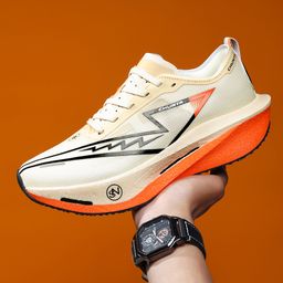 thumbnail for 2025 New Professional Running Shoes, Sports Shoes, Breathable and Versatile, Trendy Male Couples, Youth Campus Casual Racing Training Shoes