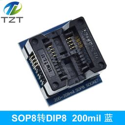 thumbnail for SOP8/SOP16 para DIP8 SA602 soquete de teste IC banhado a ouro soquete de conversão soquete de queima 150/200mil