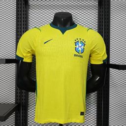 thumbnail for Brazil Player Version Jersey Brazil World Cup National Team Home and Away Football Uniform Short-Sleeved T-Shirt Cross-Border Dropshipping