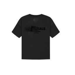 thumbnail for 22Ss-Essentials Multi-Line Cotton Front and Rear Flocking Printing Tee