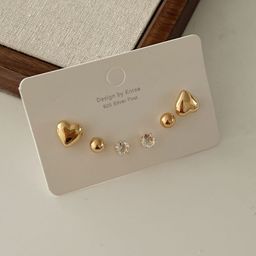 thumbnail for Set of 6! Shopkeeper super push! Exquisite suit Earrings Niche Design Sense Earrings for Women High-end Sense Earrings for Women