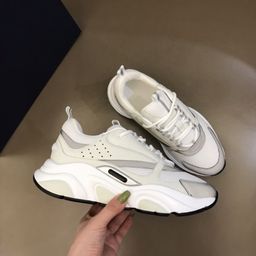 thumbnail for European B25 Low-Top Men's Sports Shoes, Unisex Letter Shoes, High-Quality B30 Dad Shoes, Thick-Soled, 23 Colors, Size 12