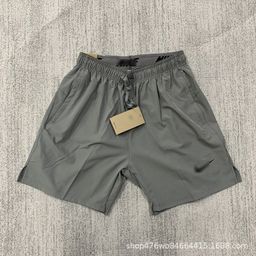 thumbnail for Summer thin ice silk quick-drying shorts men's loose casual woven running shorts manufacturers one piece wholesale