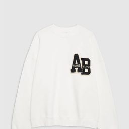thumbnail for Spot 2024 Pre-Fall New North American Niche Hand Cranked Special Embroidery Loose Casual Yao Grain Fleece Thick Sweatshirt