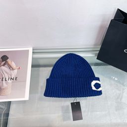 thumbnail for 2025 New Xiaoxiangfeng Correct Edition Knitted Hat, High-quality Internet celebrity female warm wool beanie hat, cold hat