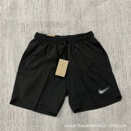 thumbnail for Summer Thin Ice Silk Quick-Drying Shorts Men's Loose Casual Woven Running Sports Shorts Manufacturer One Piece Wholesale