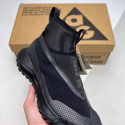 thumbnail for Foreign trade new acg hiking shoes high top anti-slip retro functional trekking shoes wear-resistant off-road reflective running shoes