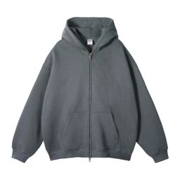 thumbnail for ARTIE Men's 2026 Autumn/Winter New Fleece-Lined Thickened 350g American Trendy Zipper Men's Sweatshirt and Pants Set
