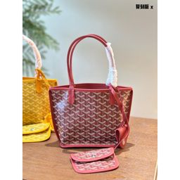 thumbnail for Dog tooth mini vegetable basket large capacity commuter tote bag classic dog tooth mother and child tote bag