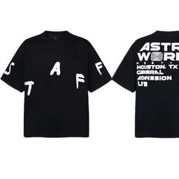 thumbnail for Cross-Border Exclusive Travis Scott Niche Trendy Brand Mcdonald&#039s Foam Print Retro Men&#039s and Women&#039s Short-Sleeved T-Shirts