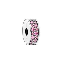 thumbnail for Pangadora S925 Sterling Silver Original Snake Bone Bracelet Bead Fixing Clip Losse Bead Bracelet Positioning Buckle Bead Charm