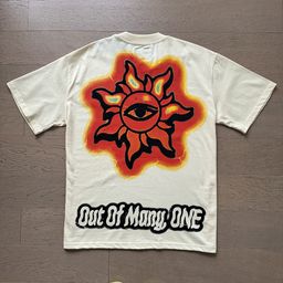 thumbnail for Cross-Border Export Fashion Godspeed Retro Skull Print High Street Trendy Hip-Hop Street Loose Short-Sleeved T-Shirt