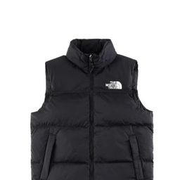 thumbnail for Cross-border Beijia 1996 cotton jacket stand collar vest unisex US version embroidered vest with vest shoulder for winter, versatile