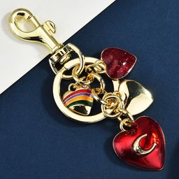 thumbnail for Cross-border hot sale high-end love, cherry letters and other small pendant series keychain, bag pendant ornament wholesale