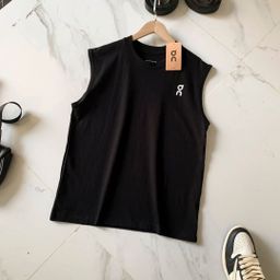 thumbnail for Angpa on Simple Sports Vest Sleeveless Breathable Vest Outer Wear Men's Summer Inner Top Bottoming Shirt t